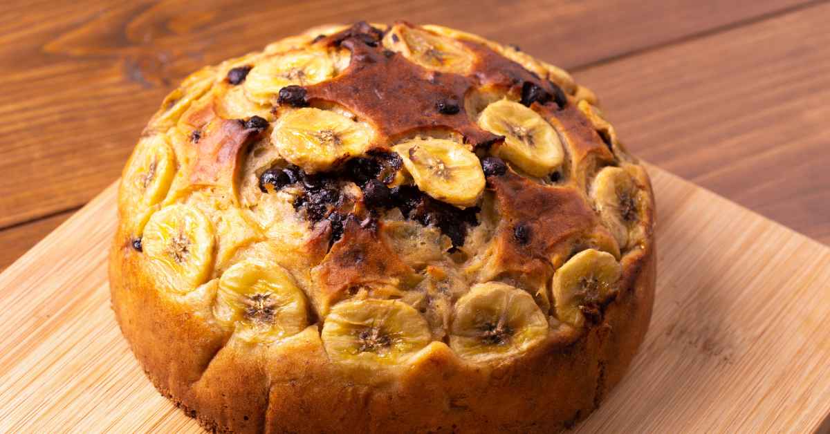 Como fazer bolo de banana com canela?