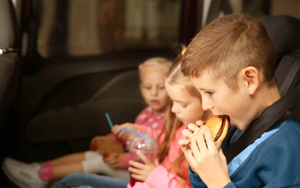 Dicas de Alimentos para Levar no Carro para as Crianças Comerem
