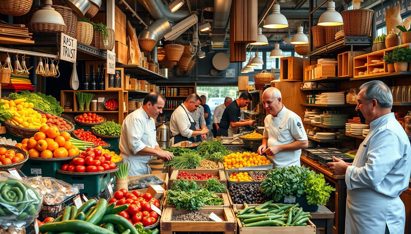 Onde encontrar distribuidores confiáveis para restaurantes e buffets?