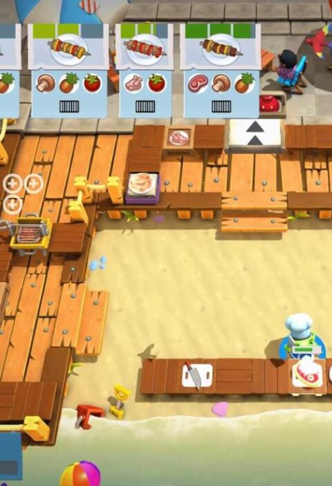Overcooked jogo de culinária