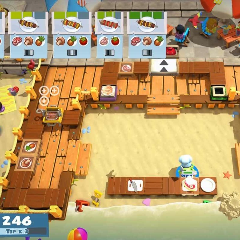 Overcooked jogo de culinária