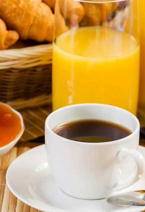 café da manhã sem lactose